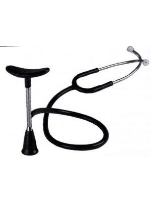 Fetal Obstetrical Stethoscope with Head Support Black