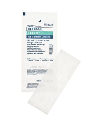 Telfa 1238 Ouchless Non-Adherent Pad Prepack Sterile 8