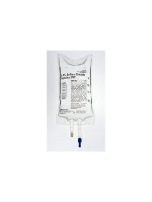 Normal Saline 0.9% Sodium Chloride For Injection 250 mL Case/30