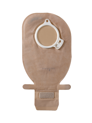 Coloplast 13965 Assura 2 pc EasiClose Drainable Midi Graphic Pouch Red Box/10