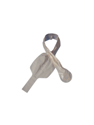 Coloplast 2837 Assura 2 pc. High Output Drainable System IIeo Night Pouch 2L Blue 1/2