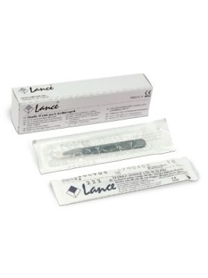 Scalpel with Stainless Steel Blade No. 15 Attached Box/10