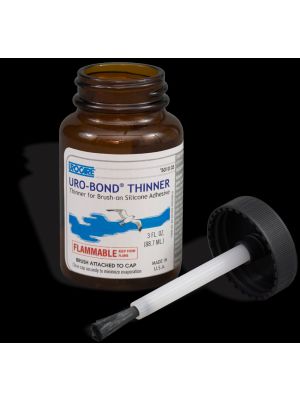 Urocare 501003 Uro-Bond Thinner Brush-On Silicone Adhesive Large 3 fl. oz. Each