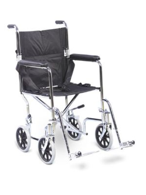 Transport Chair with Swing-Away Removable Footrests 19