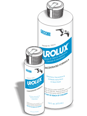 Urocare 700216 Urolux Urinary and Ostomy Appliance Cleanser & Deodorant Bottle Standard Size 16 fl. oz. (473 ml.) Case/12