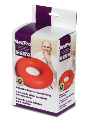 MedPro Inflatable Rubber Invalid Ring 18