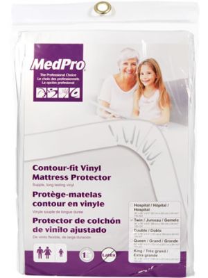 MedPro Contour-Fit Vinyl Mattress Protector Twin