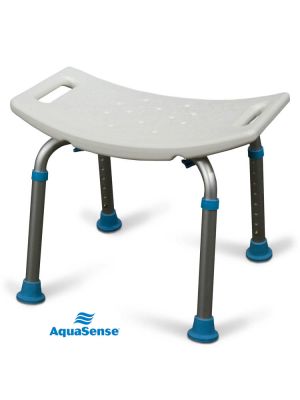 Aquasense Adjustable Bath Seat No Back