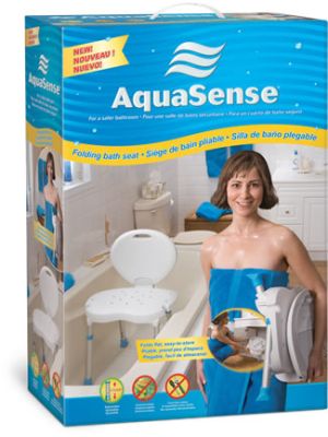 AquaSense Folding Bath Seat