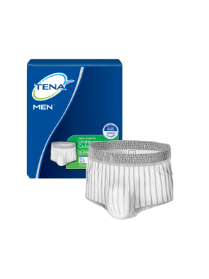 Tena 81780 Men Comfort Fit Underwear Medium/Large Case/64
