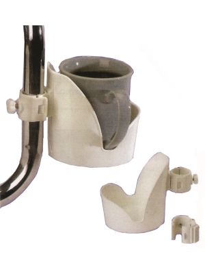 Clamp-On Cup Holder Attachment
