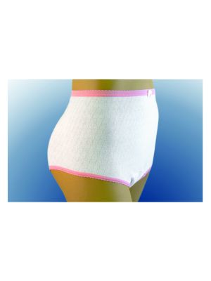 Absorbent Lady Rose Cotton Panty with Built-In Liner