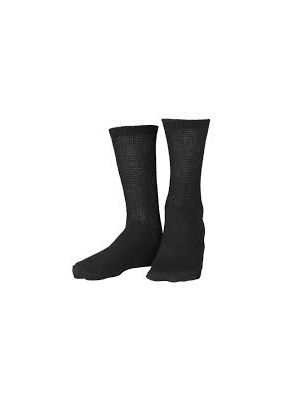 Truform Diabetic Socks for Men and Women Black Pkg/3 Pairs