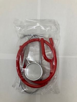 Dual-Head Stethoscope Professional Model Red
