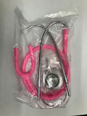 Dual-Head Stethoscope Professional Model Pink