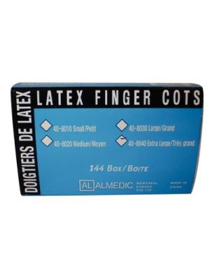 Almedic Finger Cots X-Large Box/144