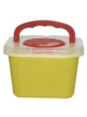Sharps Container 3 L Yellow Case/30