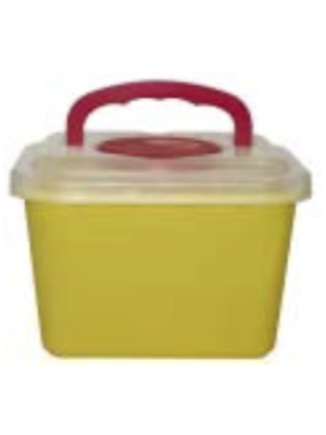 Sharps Container 5 L Yellow Case/24