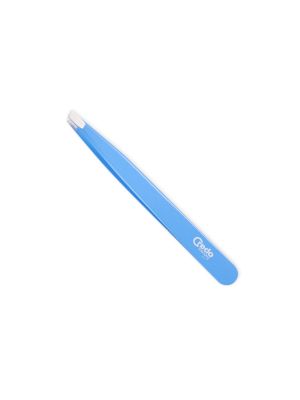 Tweezers Angled 9.5cm Various Colours