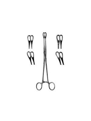 Foerster Sponge Forceps Straight Smooth 18cm (7