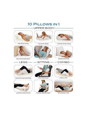 Contour 10 in 1 Flip Pillow