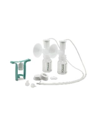 Ameda Dual HygieniKit Collection System with One Hand Assembly