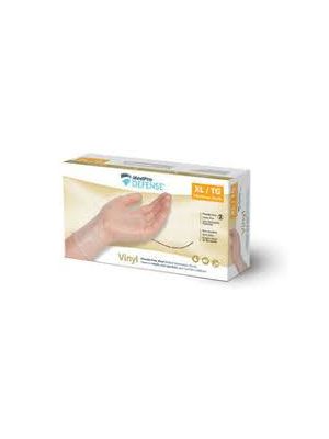 MedPro Defense Vinyl Powder-Free Exam Gloves X-Large Case/1000