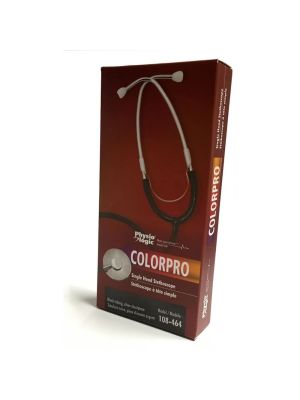 Stethoscope Single Head with Black Tubing