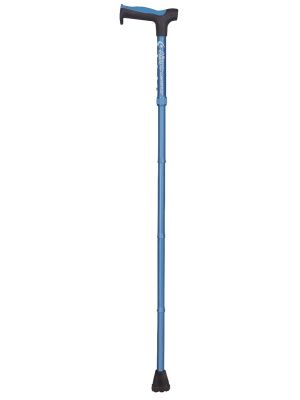 Airgo Comfort-Plus Folding Cane Blue