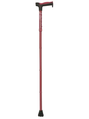 Airgo Comfort-Plus Folding Cane Burgundy