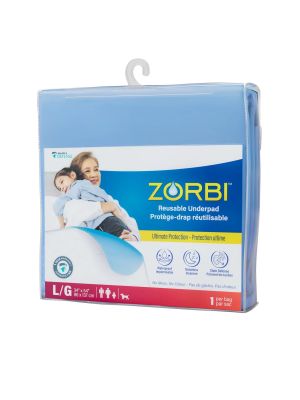 Zorbi Quilted Underpad Reusable Large 34