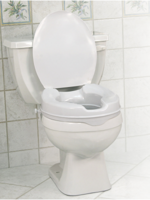 AquaSense Raised Toilet Seat