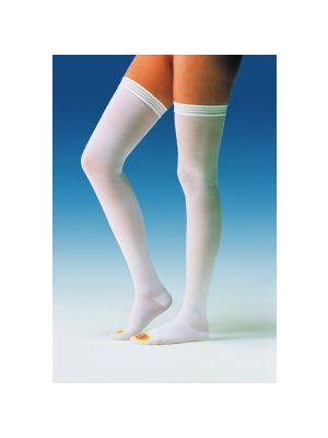 Anti-Em/GP Anti-Embolism Stockings 8-15 mmHg Thigh High Open Toe 6 Pairs/Box