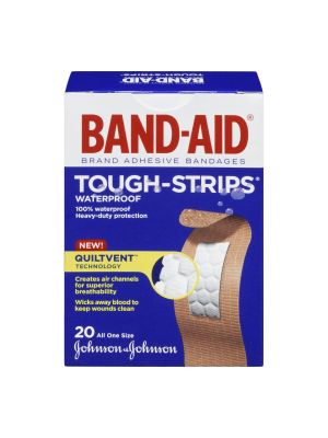 Band-Aid Dressings Tough Waterproof Box/20