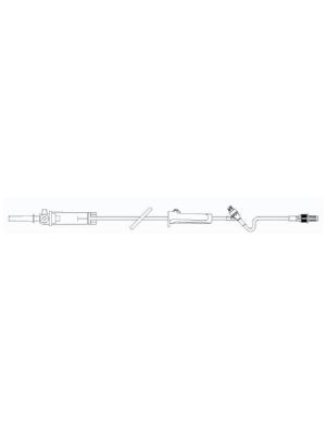 Baxter 2C8419 Administration Set Clearlink 10 Drops/mL Drip Rate 92 Inch Tubing 1 Port Case/48
