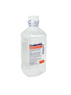 Baxter 0.9% Sodium Chloride Irrigation 500 mL Case/18