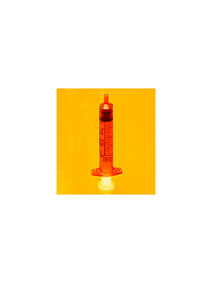 BD 305208 Oral Syringe 5 mL with Tip Cap Amber Case/500