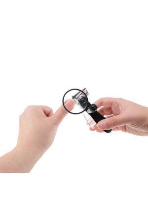 Rotating Nail Clipper With Magnifier