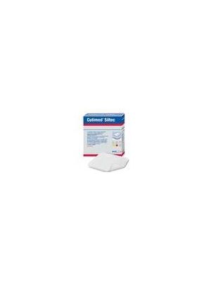 Cutimed Siltec 7328502 White Foam Dressing with FeatherTack Silicone Layer Sterile 10 cm x 20 cm Box/10