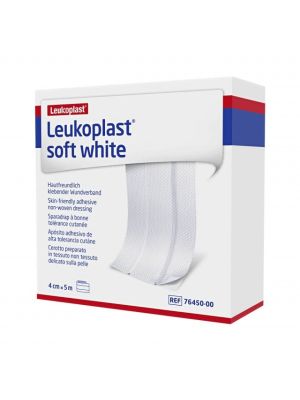 Leukoplast Soft White 7645000 4 cm x 5 m Box/1 Roll