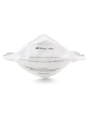 3M VFlex 1804 Healthcare Particulate Respirator and Surgical Masks N95 Box/50