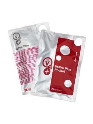 Hollister 71084 VaPro Plus Pocket Intermittent Catheter 8 Fr 16