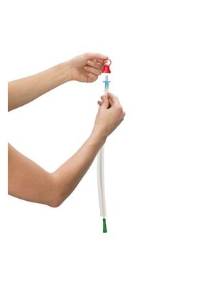 Hollister 72124 VaPro Touch-Free Hydrophilic Intermittent Catheter 12 Fr 16