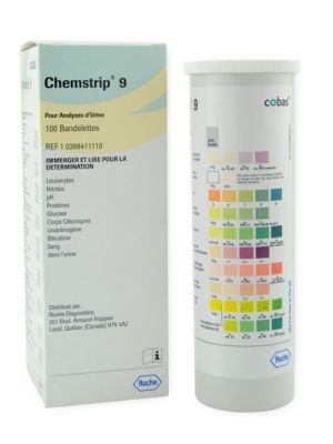 Chemstrip 9 Urine Test Pkg/100
