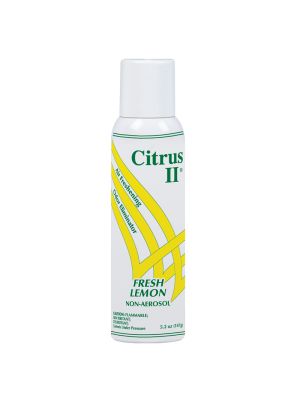 Citrus II Air Freshening Odor Eliminator Fresh Lemon Non-Aerosol 5.2 oz Case/12