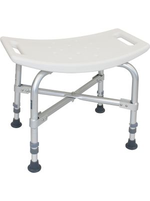 ProBasics Bariatric Shower Bench Without Back 550 lb Weight Capacity