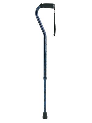 Designer Offset Cane Blue