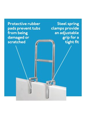 Dual Level Bathtub Rail