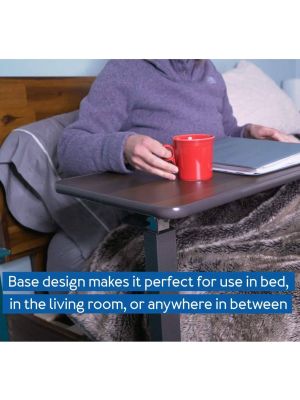 Overbed Table Woodgrain Top 