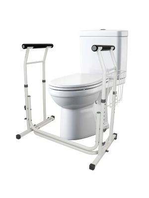 Adjustable Toilet Safety Frame Stand-Alone